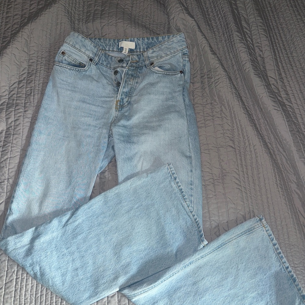 Light Blue slight flare Women's Jeans